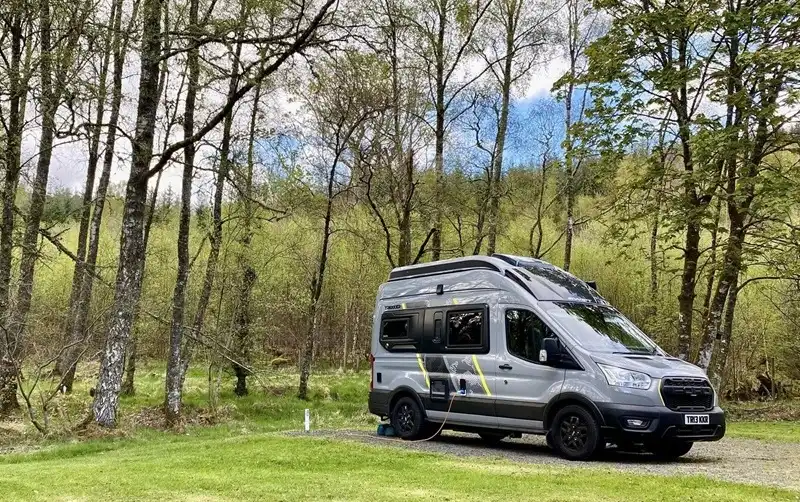 365camperhire.co.uk Hampshire Fleet Motorhome Hire Campervan Hire Glen Spean, Glen Garry, Falls of Bruar, Pitlochry, Loch Tay, Killin9