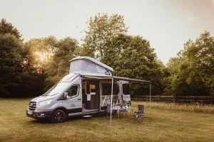 Trekker Campervan ready for hire Hampshire Fleet