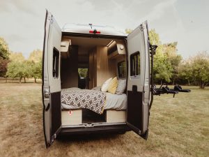 Expedition 67 Automatic from 365camperhire.co.uk Rear Door