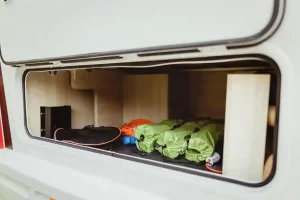 Auto-Trail Expedition C71 from 365camperhire.co.uk Boot Area