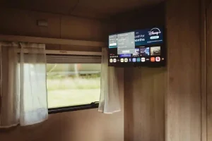 Auto-Trail Expedition from 365camperhire.co.uk Smart TV
