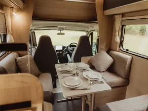 Expedition Motorhome from 365 Camper Hire Family Dining