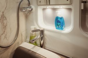 Swift Trekker from 365camperhire.co.uk Bathroom