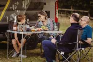 Swift Trekker from 365camperhire.co.uk Outside