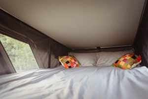 Swift Trekker from 365camperhire.co.uk Pop Top Bed