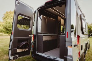 Swift Trekker from 365camperhire.co.uk Rear Doors