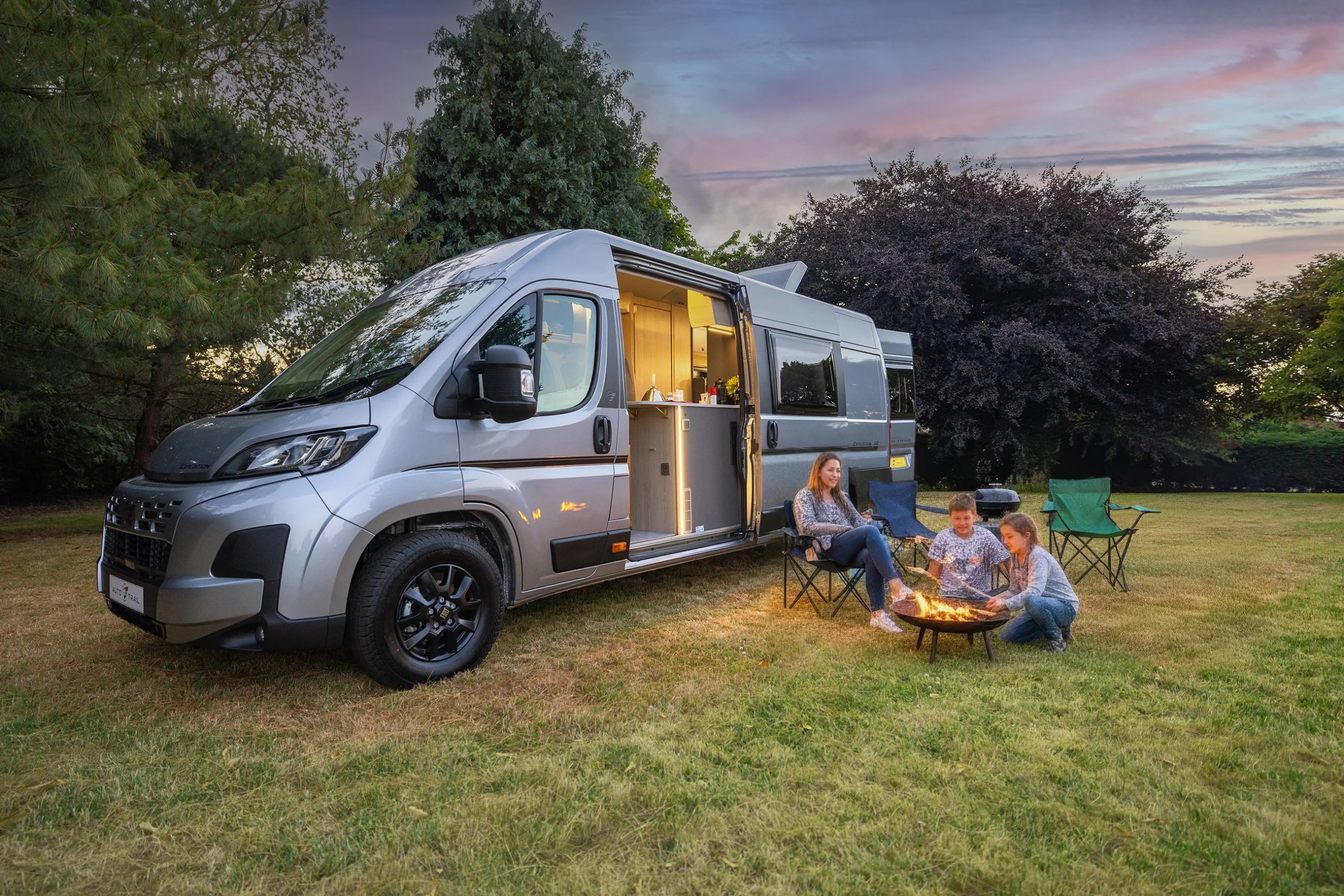 Auto-Trail Expedition 68 campervan available for hire from 365 Camper Hire in Hampshire