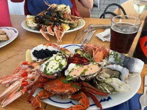 365camperhire customers travels with Scotland's Seafood