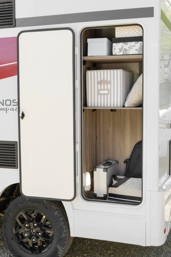 Kronos 590 Roller Team Motorhome Hire Fleet Hampshire 71 | 365 Camper Hire #Kronos 590 Roller Team Motorhome Hire Fleet Hampshire External Storage